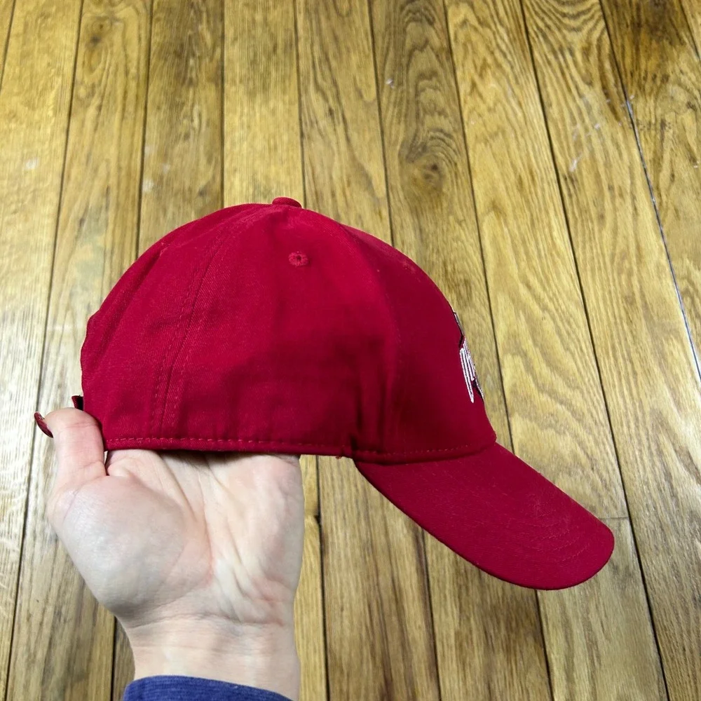 Ohio State Buckeyes Red Cotton Baseball Cap One Size Fits All‎ Fan Favorite NCAA